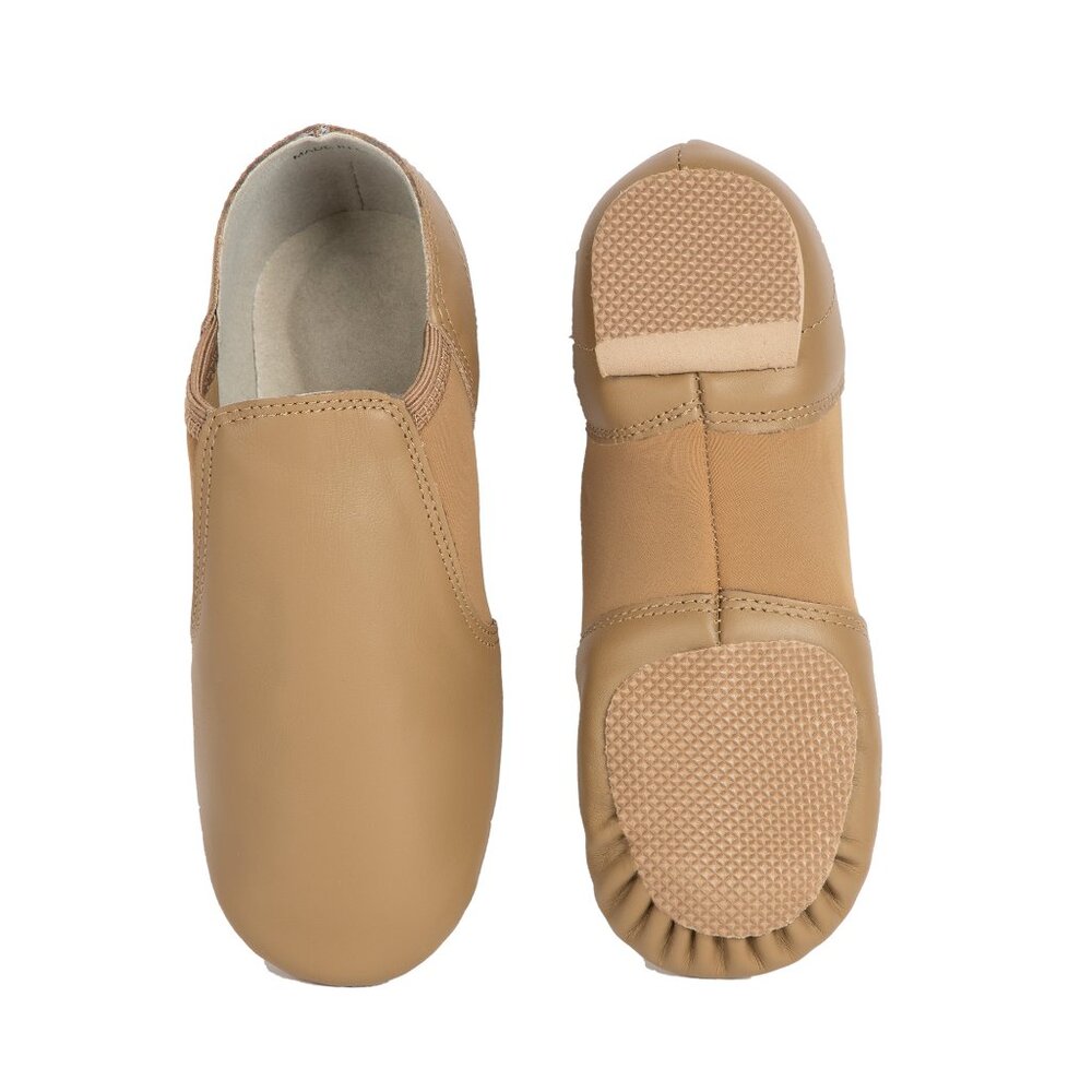 Leather Jazz Shoe Slip On for Girls and Boys (Toddler/Little Kid/Big Kid)